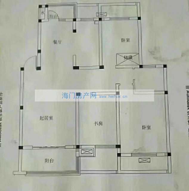 春江花园二手房,多层,3室2厅1卫,海门房产网
